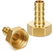 Connettori a gomito in rame da 1/2 pollice - 2 pezzi - Interno 10 mm - Progettazione compatta - Materiale di alta qualità - Connettori a gomito