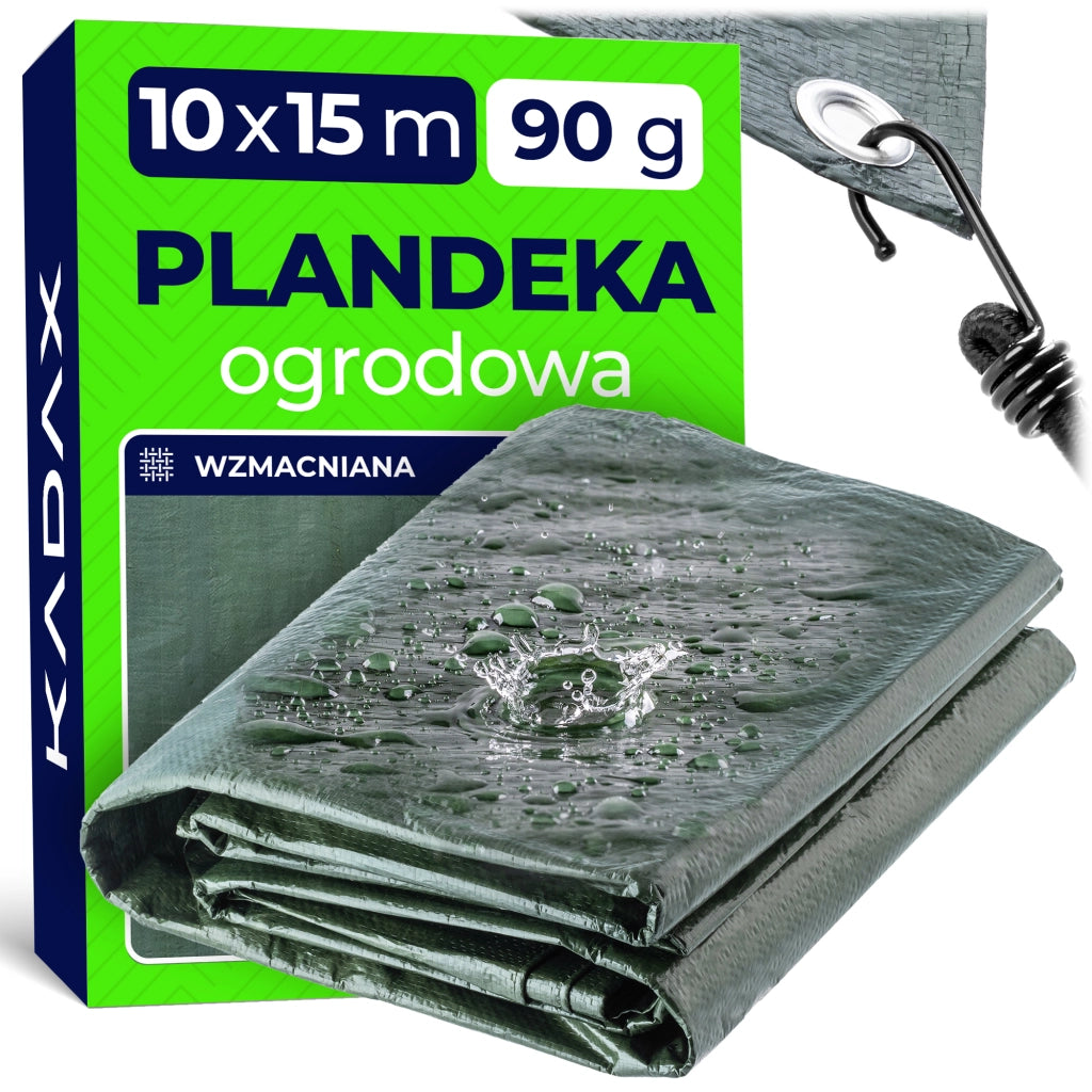 Telone spesso KADAX 15x10, rinforzato, antigelo, impermeabile, resistente, 90 g.