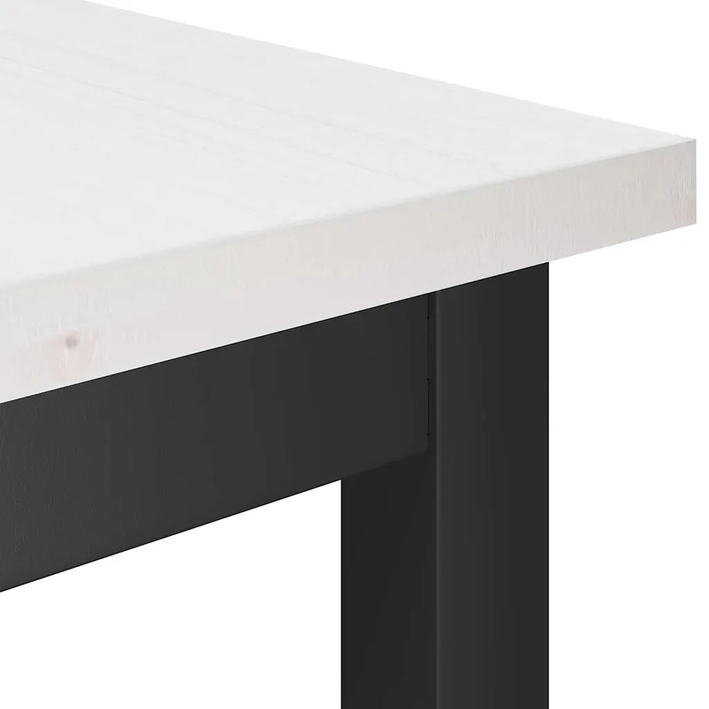 Panchina da pranzo Bianco 100 x 32,5 x 49 cm CFW5099098
