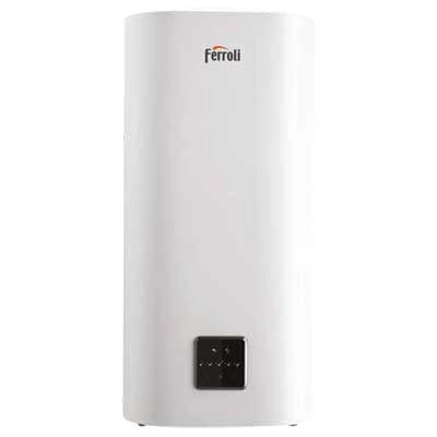 SCALDACQUA ELETTRICO COMPATTO A DOPPIO SERBATOIO  50 LT 5/ANNI     FERROLI