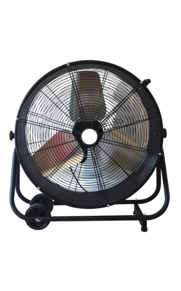 KRS AX15 ventilatore a pavimento in alluminio 17.100 mc/h 920x340x950 315W Nero