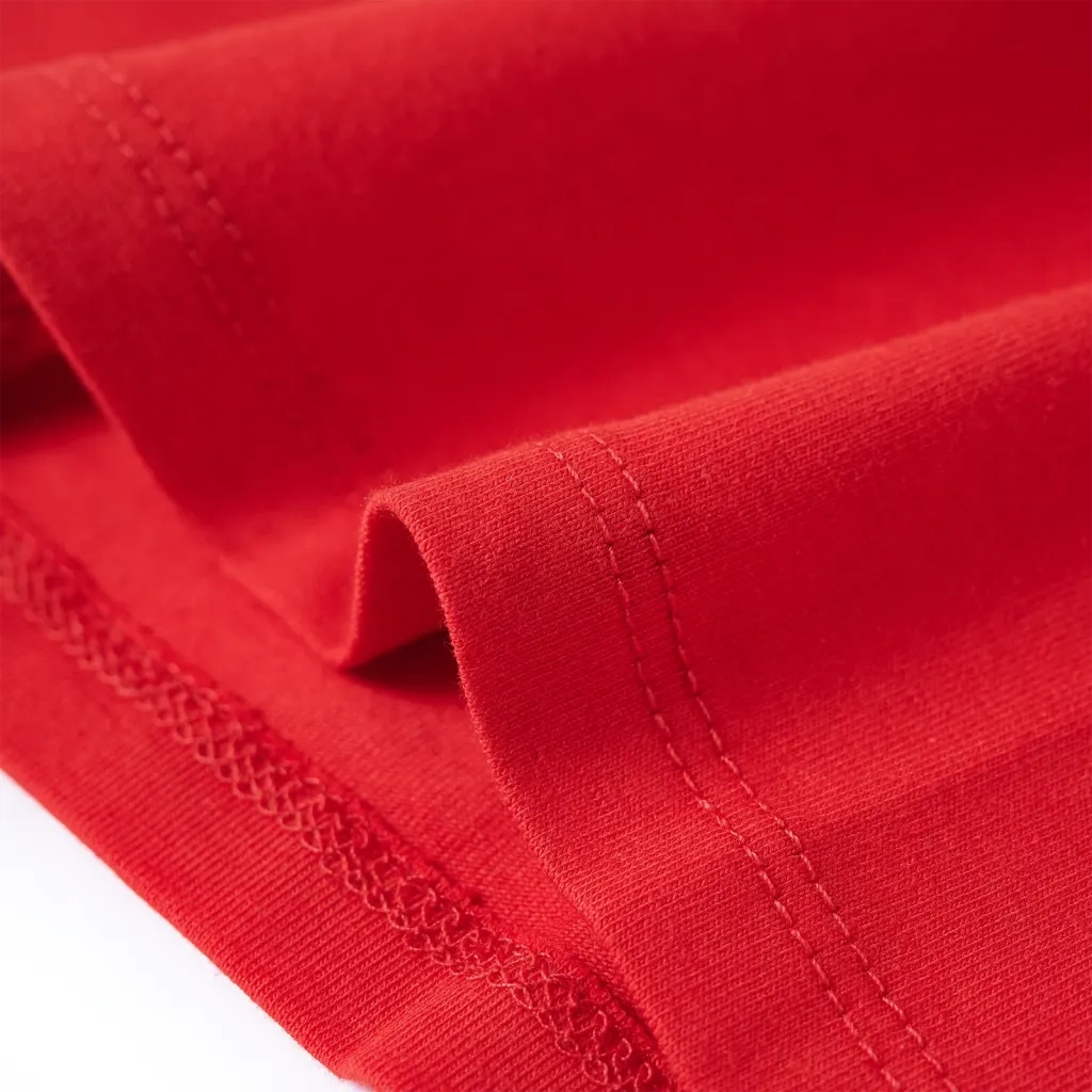 Maglietta per Bambini a Maniche Lunghe Rossa 116 13716