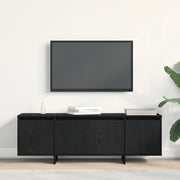 Mobile TV Rovere Nero 120 x 30 x 40,5 cm Legno multistrato 862709