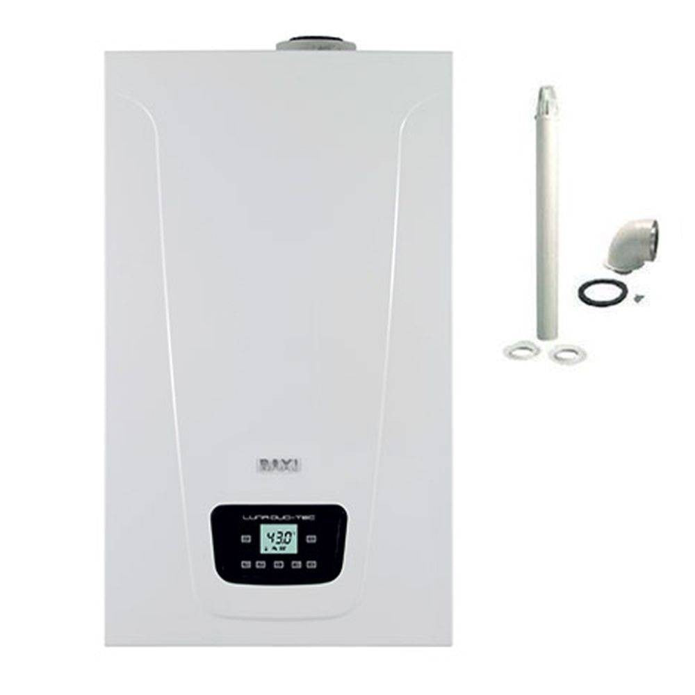 Baxi Caldaia a Condensazione Duo-Tec Compact e 24 KW Metano + Kit Fumo Omaggio Art.A7722082