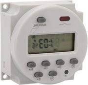 Timer digitale programmabile da 1 secondo a 168 ore, controllo automatico elettronico per 5V, 12V, 24V, 110V, 220V, installazione a parete su pannello.