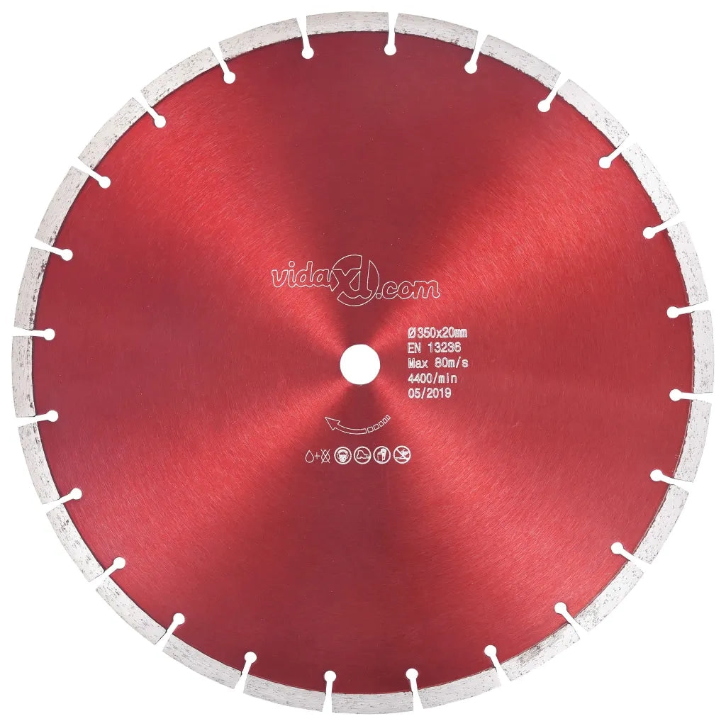 Disco da Taglio Diamantato in Acciaio 350 mm cod mxl 60852