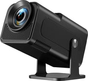 Proiettore Mini Full HD 1080p con Android TV, Wi-Fi e Bluetooth - Proiettore Portatile con Funzione di Rotazione a 270 Gradi e Zoom per Telefono cellulare