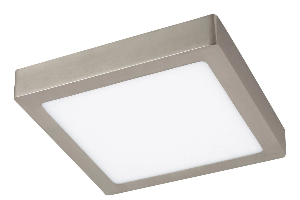 Plafoniera incasso quadrata 22,5cm 18W LED cromo Rabalux