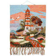 Arazzo decorativo in iuta intrecciata 80x100
