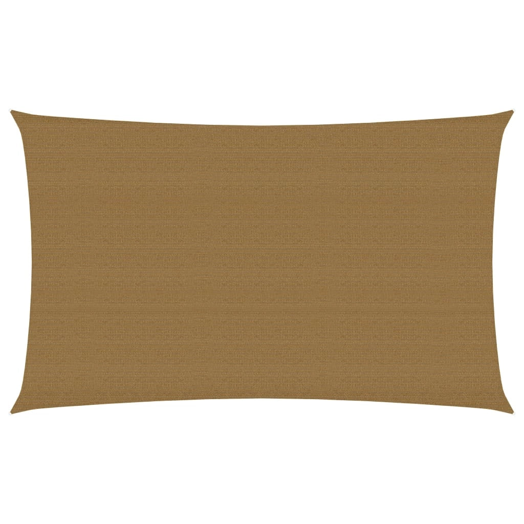 Vela ombreggiante 160 g/m² tortora 4 x 7 m HDPE 02_0009328