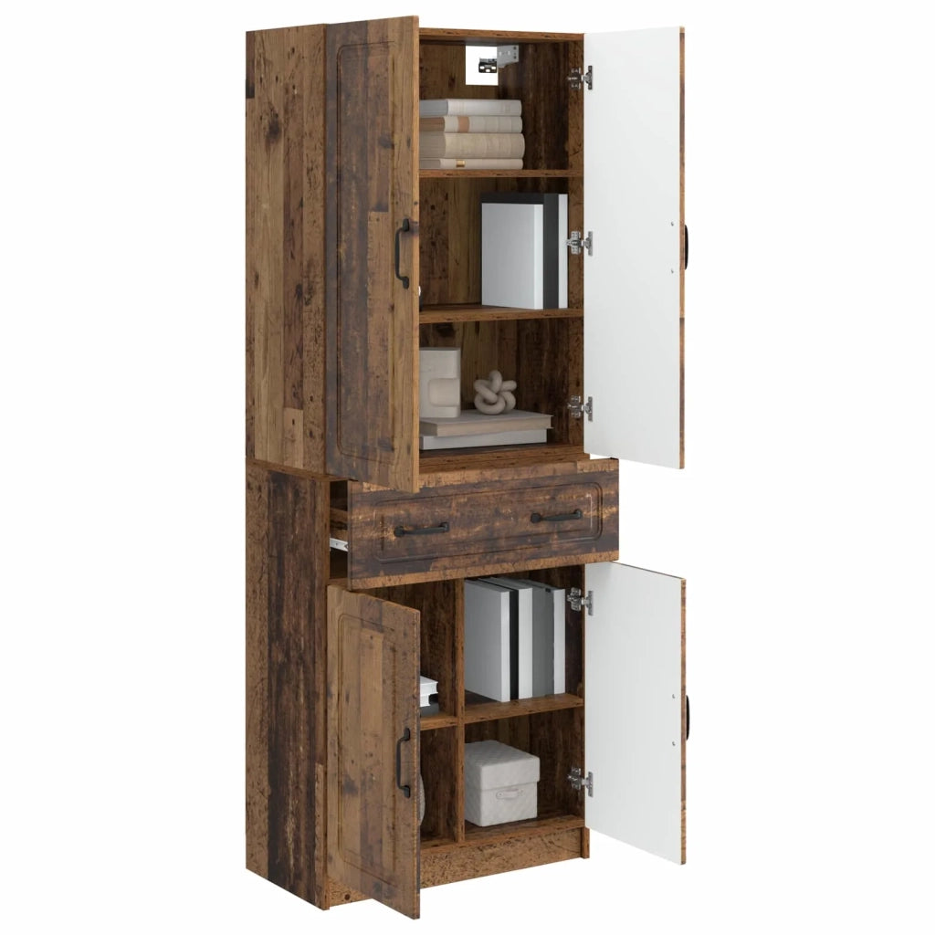 Set di armadi 2 pcs Legno antico Legno ingegnerizzato 3416995