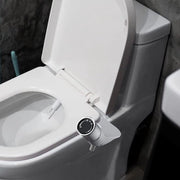 Bidet accessorio - Doccia per bagno - Igiene personale - Doppia doccia auto-pulente - Universale - Argento