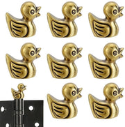 Scharnier Kop 8 pezzi - Messing Unico - Finitura Oro Antico - Decorativo Topper - Verzamel Decorazioni - Dimensioni 14,5 x 10,5 x 14,5 mm - Decorazione