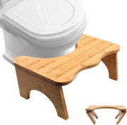 Toilette per bambini 7 pollici con chiusura automatica - sgabello per la toilette con gradino in legno, sgabello anti-verstoppaggio per bambini