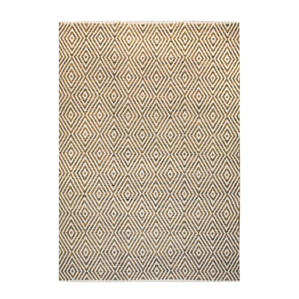 Tappeto Cocktail 300 beige e marrone tessuto a mano