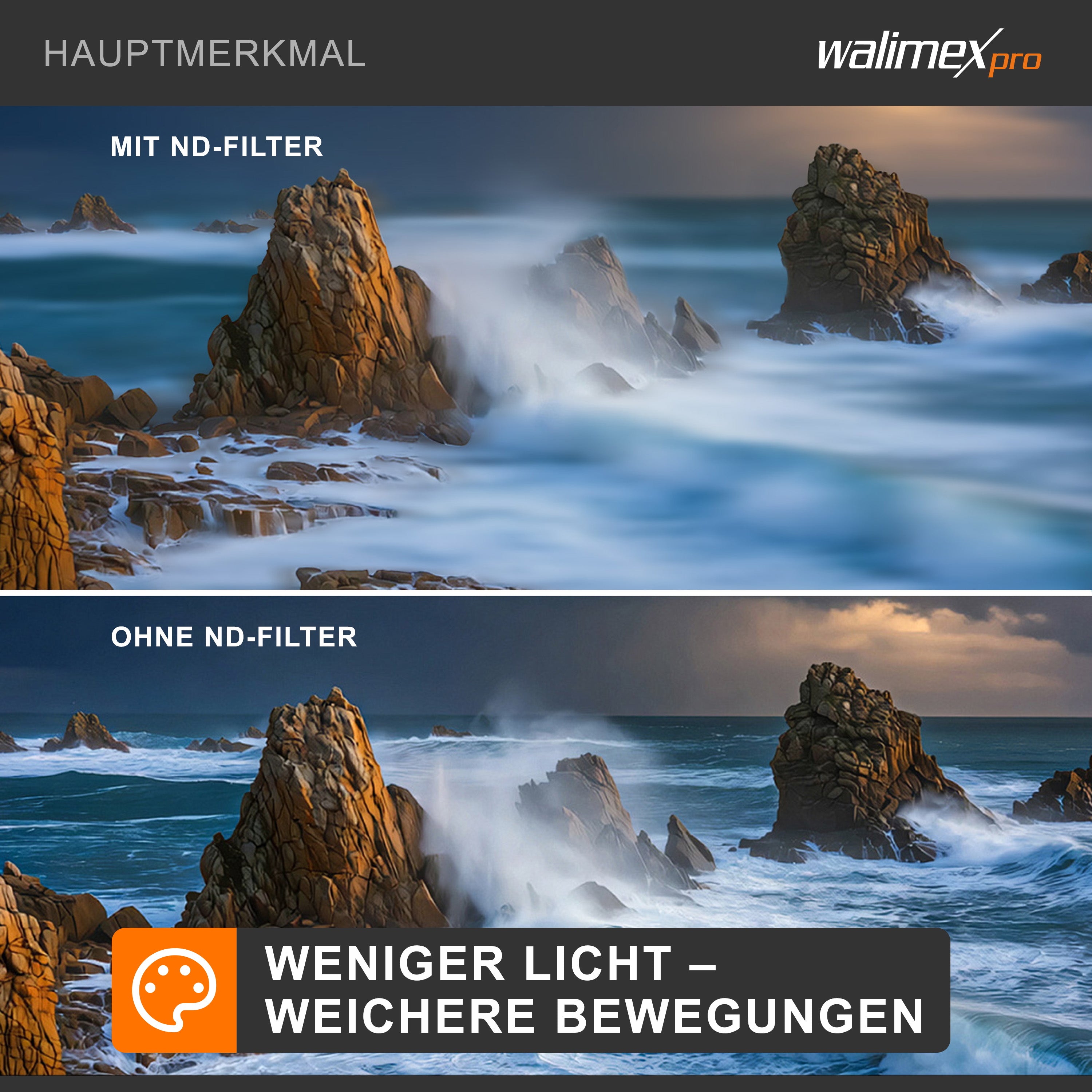 ND-Fader ND2-ND400 MC 72 mm