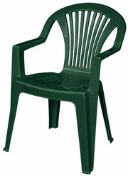 SEDIA LIDO cm. 57x58x82 h col. Verde