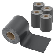 Confezione da 4 strisce frangivista in PVC 140 m x 19 cm 26,6 m² grigio antracite RAL 7016 03_0006599