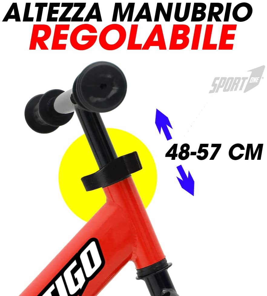 Bicicletta Senza Pedali 2 Anni Bici Senza Pedali 1 anno 2 Anni 3 Anni Equilibrio Prima Bike Balance 2 Ruote Bambino Rego