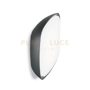 GES090- PLAFONIERA ALLUMINIO GRIGIO ANTRACITE IP65 A LED 4000K 2000LM 20W