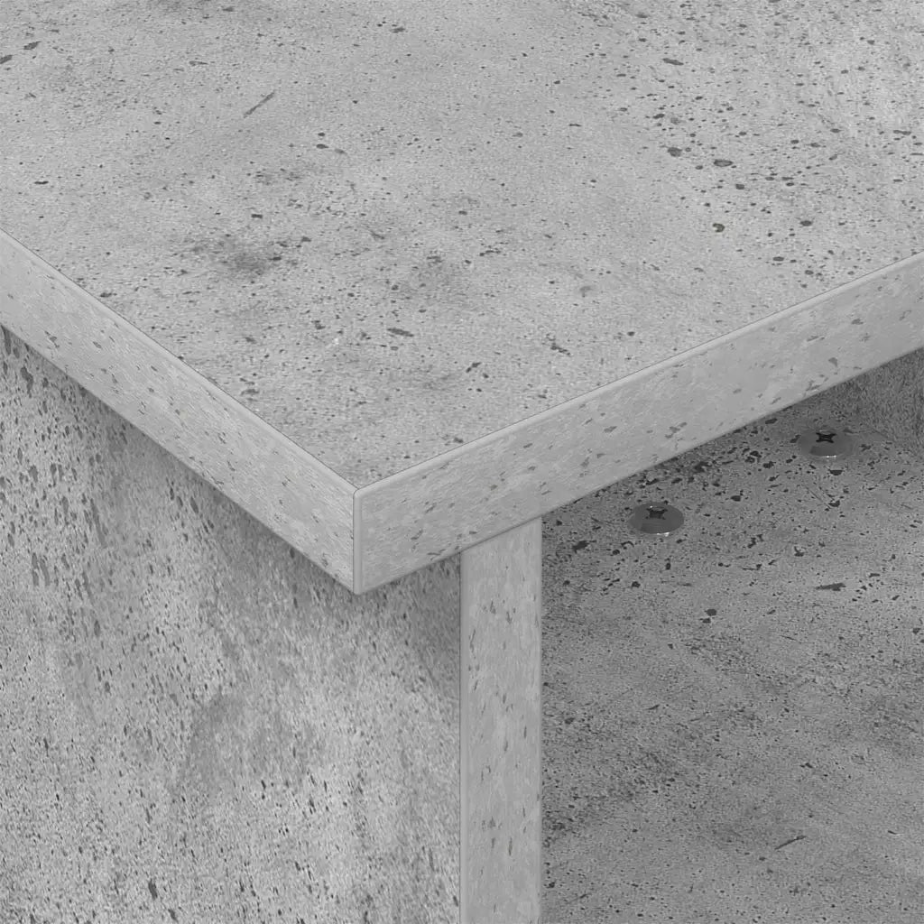 Supporto TV 37 x 35 x 35 cm Grigio cemento Legno ingegnerizzato 891051