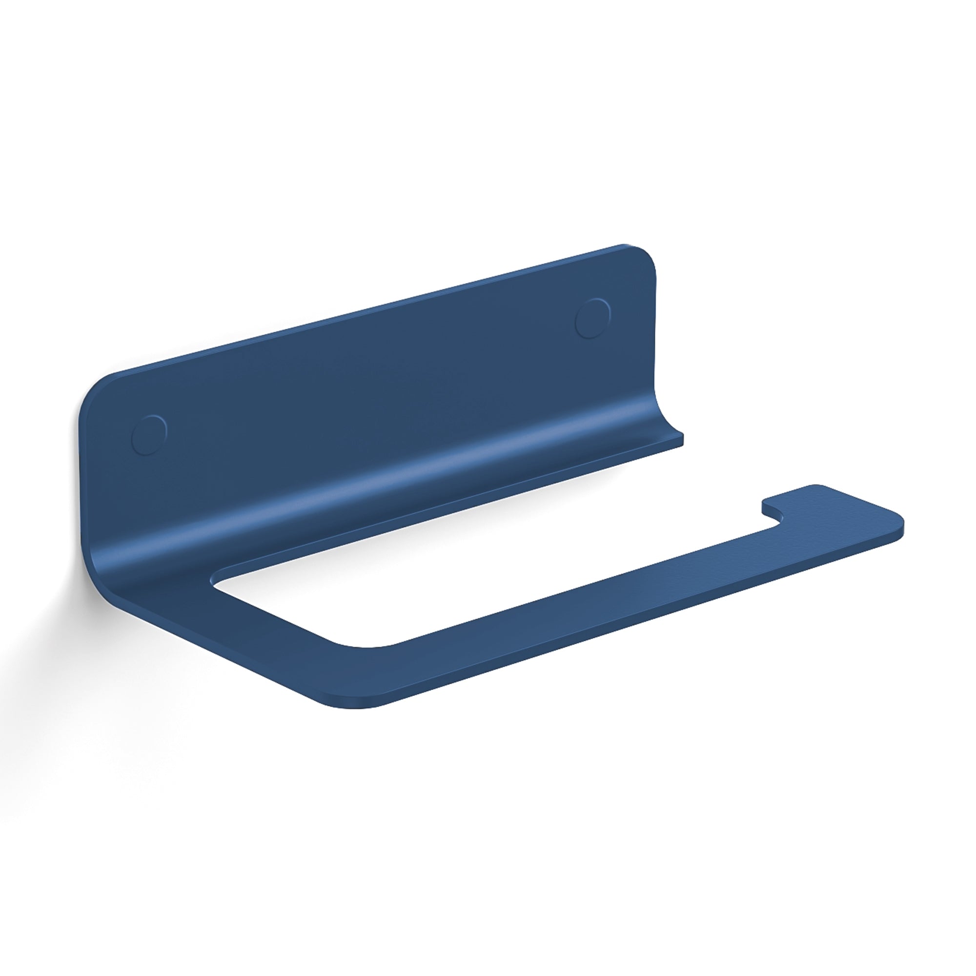 Lineabeta - Portarotolo Saeta in alluminio blu opaco