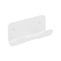 Lineabeta - Appendiabiti doppio Saeta in alluminio bianco