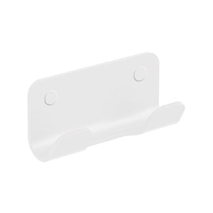 Lineabeta - Appendiabiti doppio Saeta in alluminio bianco