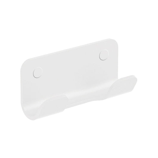 Lineabeta - Appendiabiti doppio Saeta in alluminio bianco