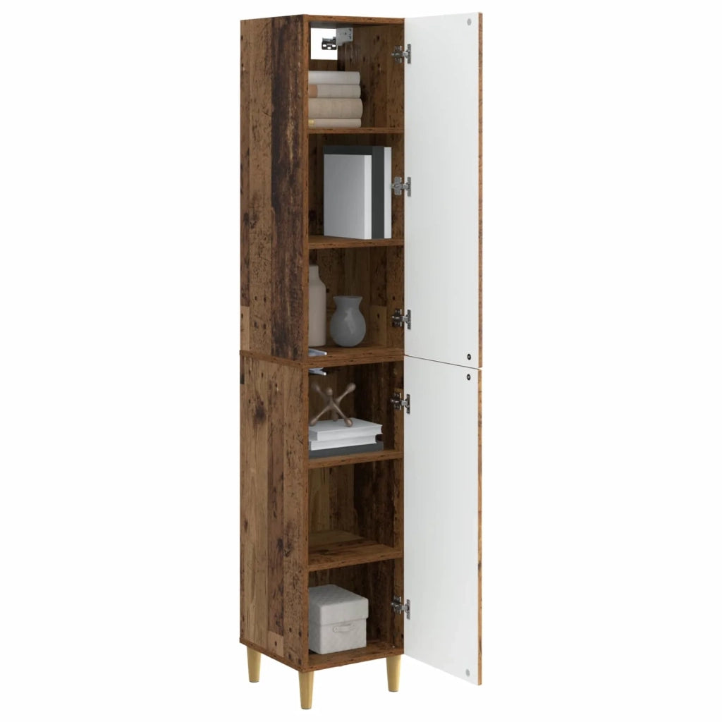 Set di armadi 2 pcs Legno antico 33 x 34,5 x 90 cm 3416554