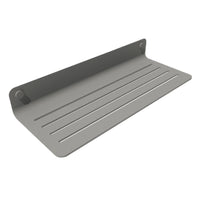 Lineabeta - Mensola doccia L.30 H.4,5 cm Saeta grigio opaco