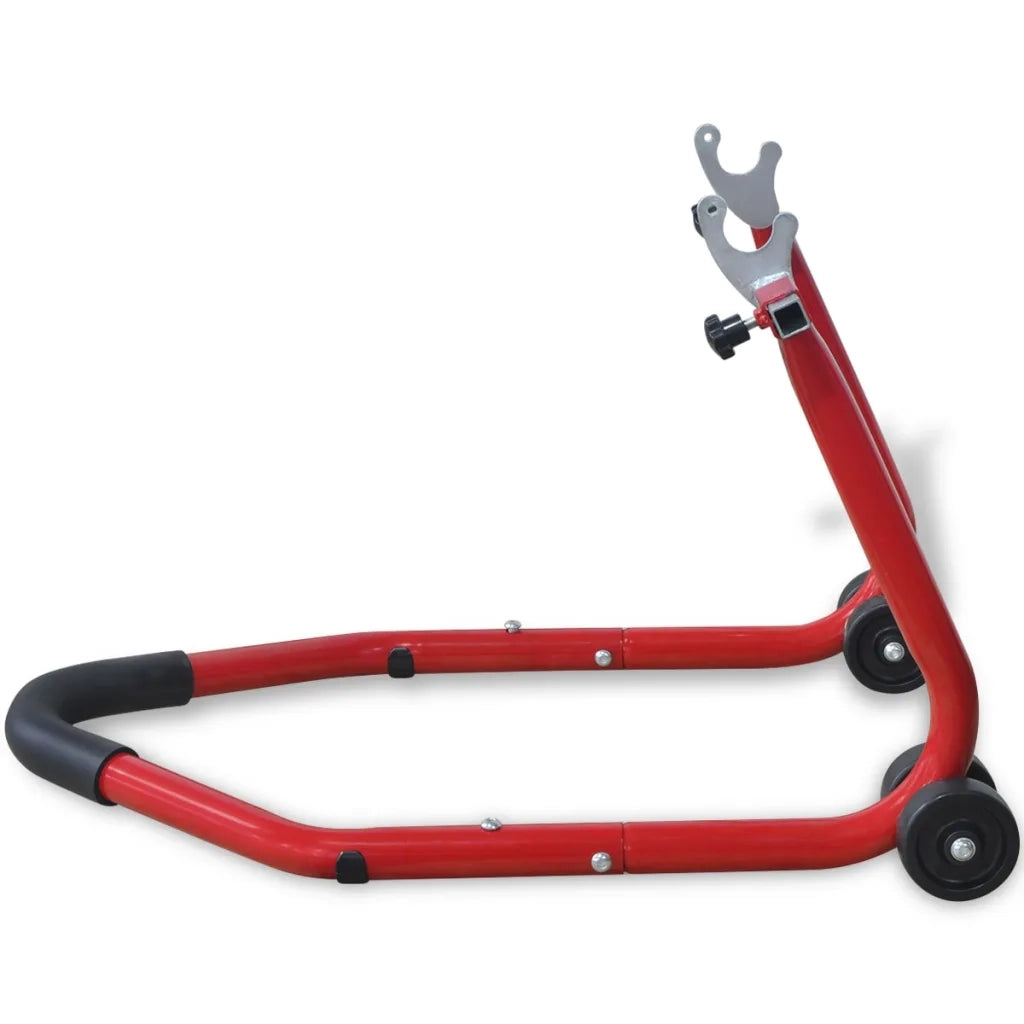 Cavalletto Posteriore per Moto Rosso cod mxl 75855