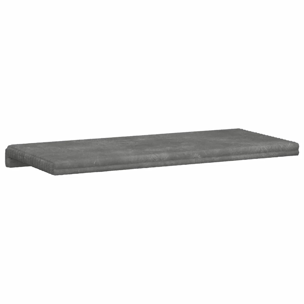Cuscino per panchina Corduroy Morbido Grigio Chiaro 42043296