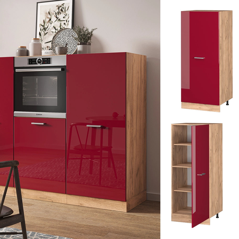 Vicco mobile cucina dispensa Rosso lucido 60 cm