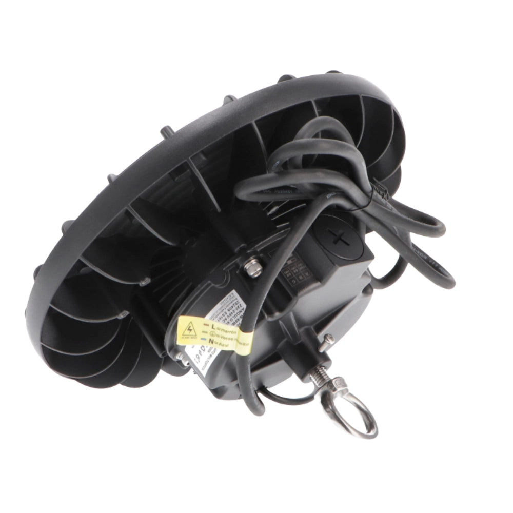 Ledme campana ufo led multioptical 100w dimmerabile per illuminazione industriale