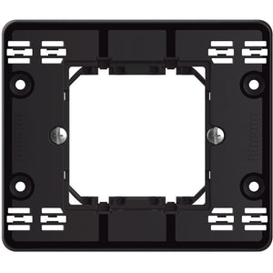 Supporto Bticino MatixGO 2 moduli fissaggio viti J4702