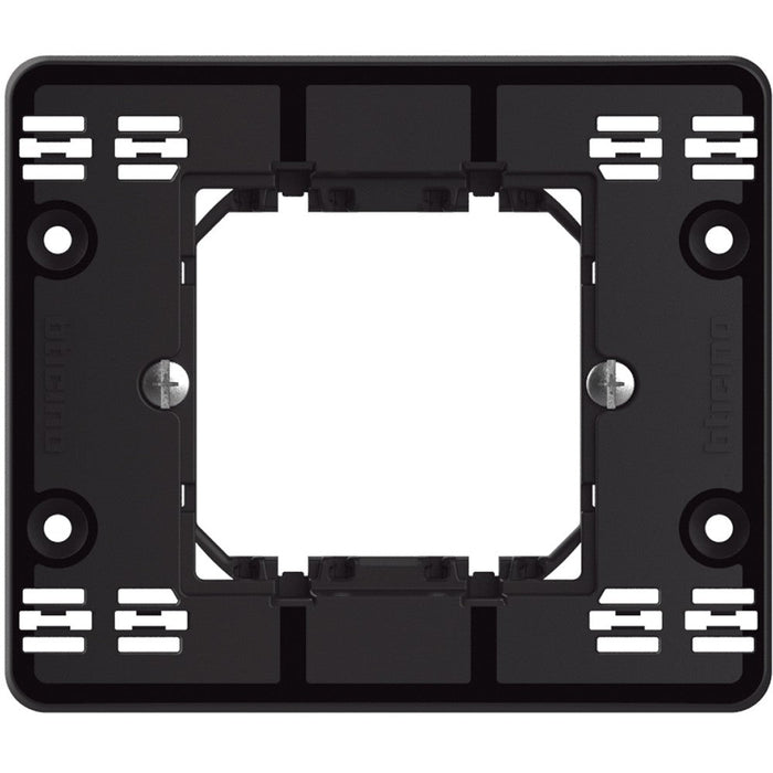 Supporto Bticino MatixGO 2 moduli fissaggio viti J4702