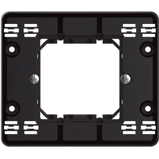 Supporto Bticino MatixGO 2 moduli fissaggio viti J4702