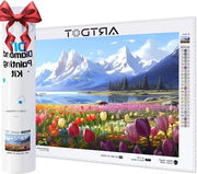 Kit di pittura con diamanti Tulpen - Adulti - Intero Foro - Decorazione per la casa - Regali - Uomini Donne - 228 x 337 cm pittura con diamanti