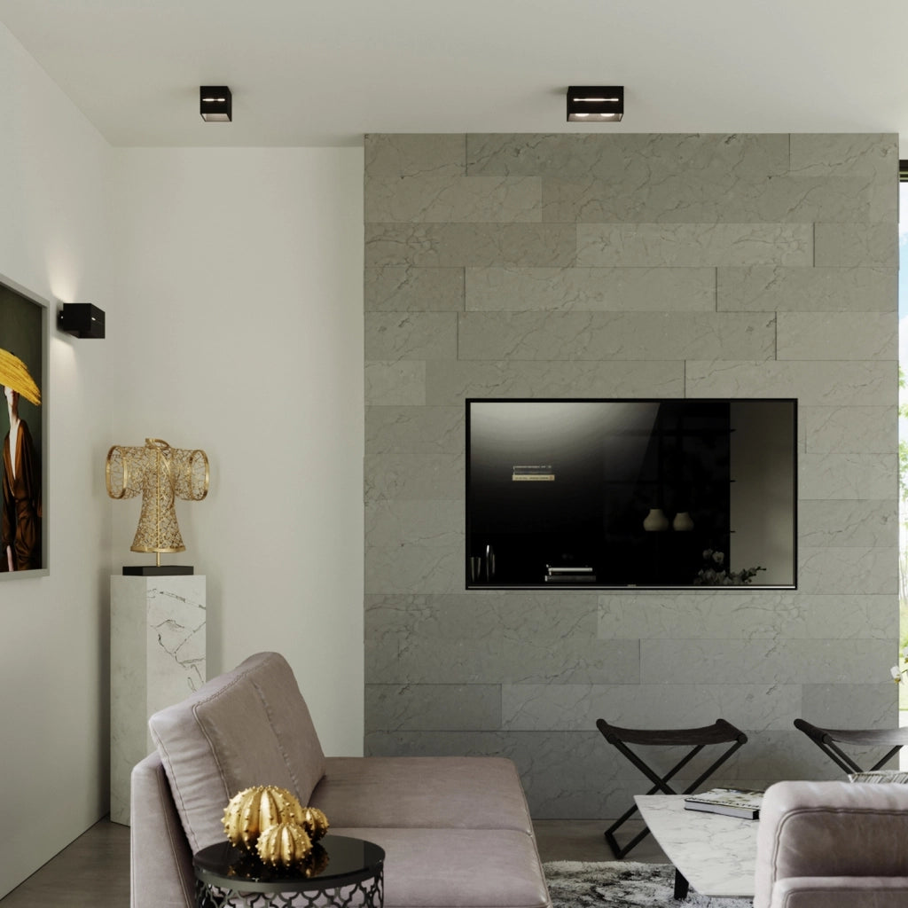Spot soffitto rettangolare nero 2xG9 2x8W LUPINO PureLume