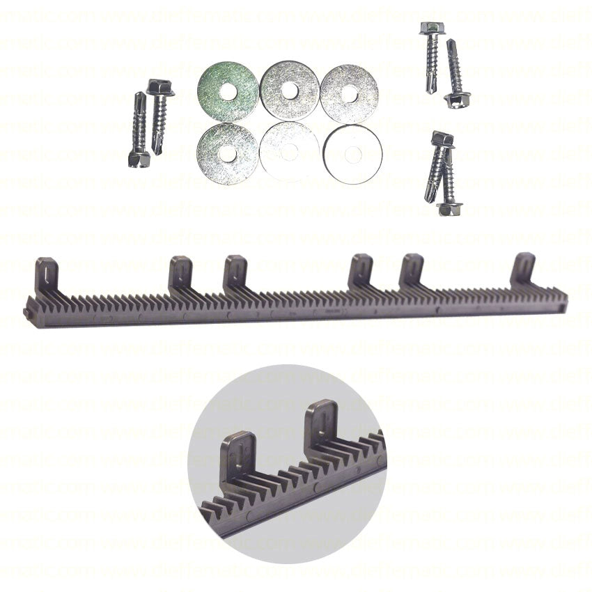CREMAGLIERA IN NYLON PER ATTUATORE ELETTROMECCANICO CROSS3E DITEC CROSSCRN2