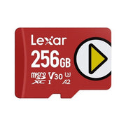 Scheda di memoria lexar lmsplay256g bnsng play red
