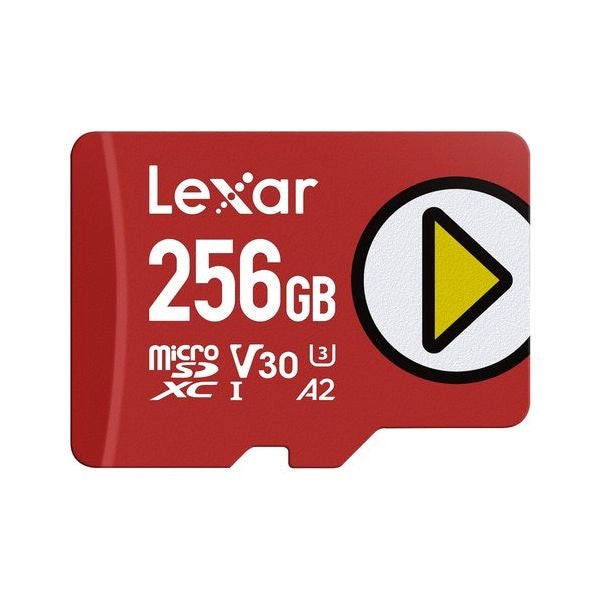 Scheda di memoria lexar lmsplay256g bnsng play red