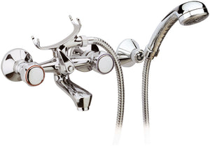 Rubinetto vasca esterno con doccia duplex - serie 1000-2000