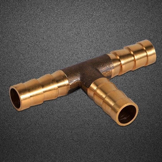 Tubo di ottone 8 mm con T-stub 8 mm