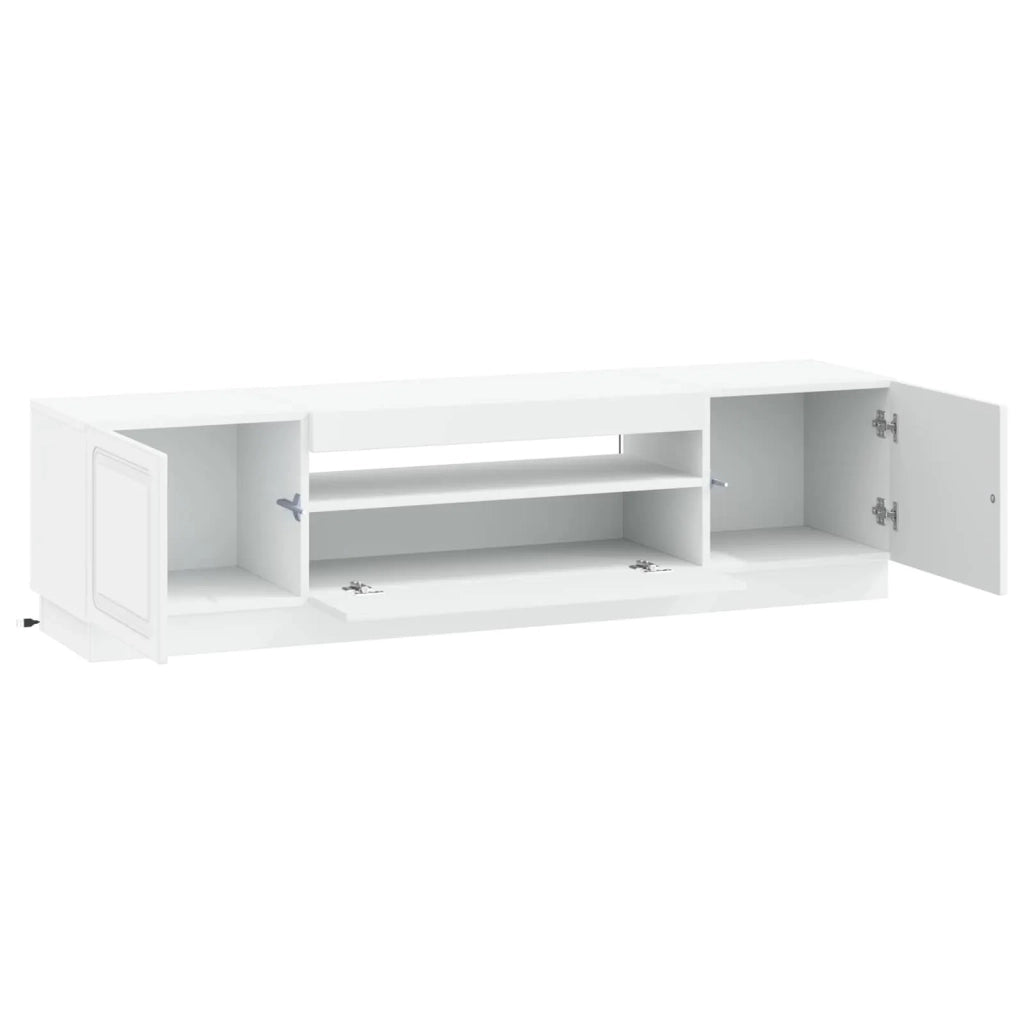 Mobile TV LED Bianco Legno ingegnerizzato 897785