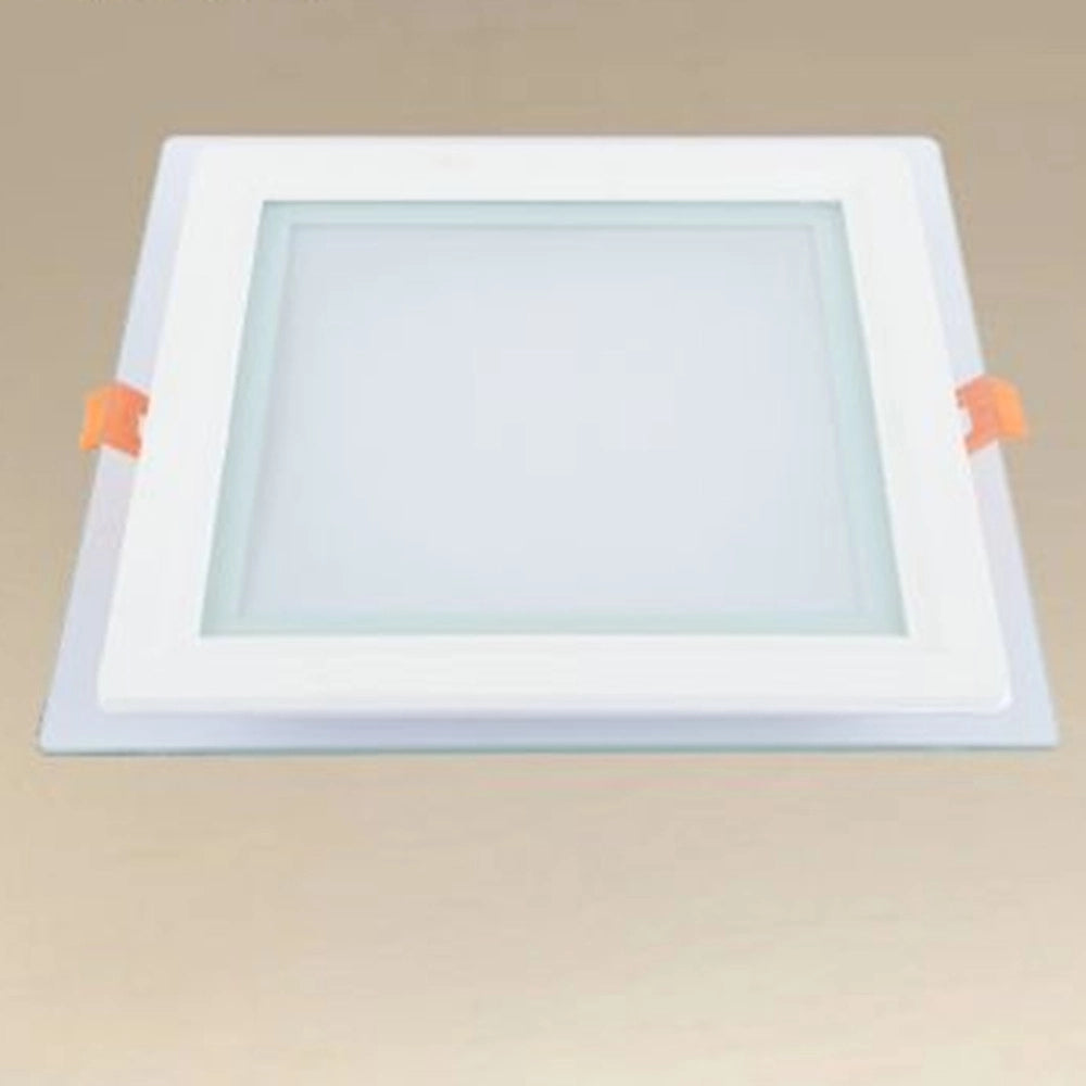 Trade Shop - Pannello Led Incasso Luce 3000k-6500k 18w Quadrato Am-cs-18 Con Bordo Traparente 00694 -