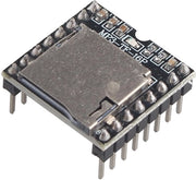 Modulo MP3 DFPlayer Mini - 24-bit - Supporto per schede TF - Formato compatto - Adatto per Arduino Raspberry Pi - Facile da configurare