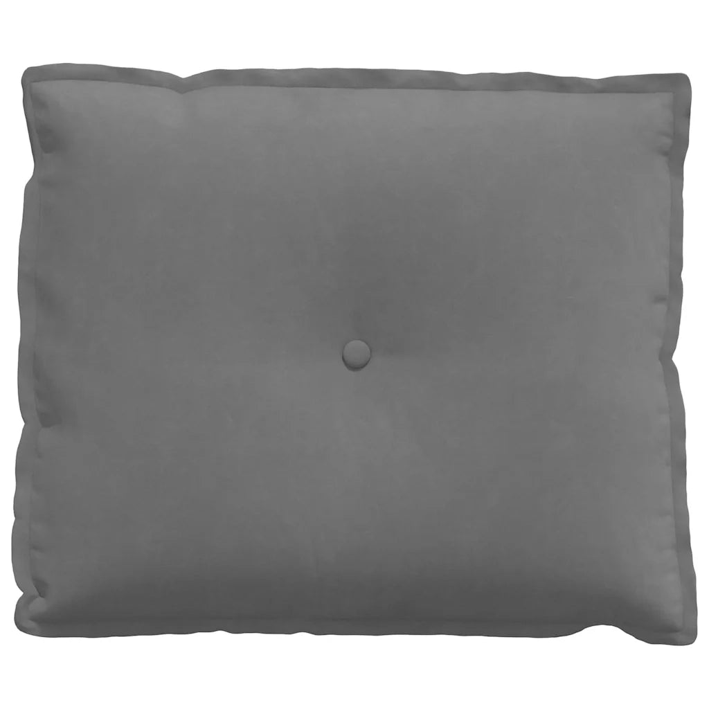 Cuscino per Schiena Grigio scuro 60 x 50 cm 42014689