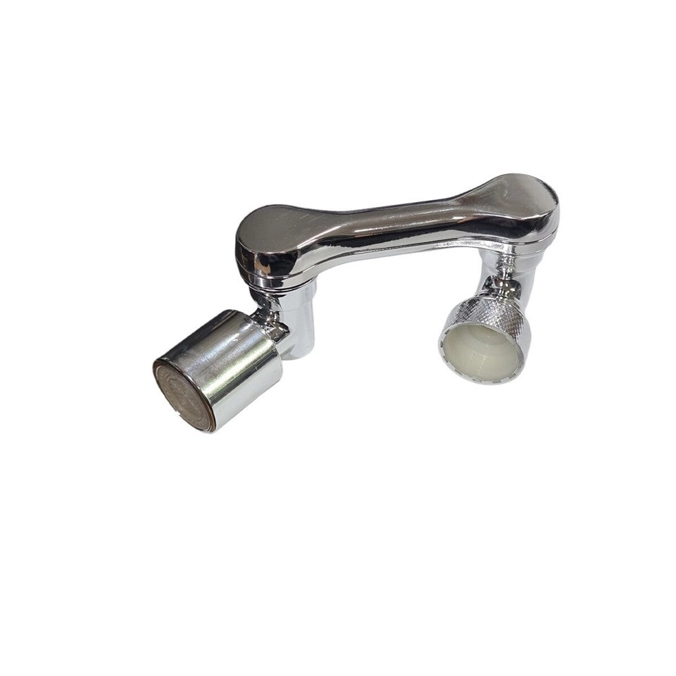 RUBINETTO PROLUNGA LAVABO ROMPIGETTO AREATORE BAGNO ROTANTE BRACCIO GIREVOLE 180